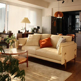 ソファ ローソファ 二人掛けソファ 幅180cm 三人掛けソファ Hersa-1619