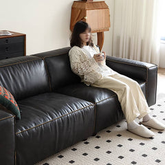 ソファ 二人掛けソファ 三人掛けソファ 幅180 210cm ブラック 北欧 モダン リビング Hersa-1644