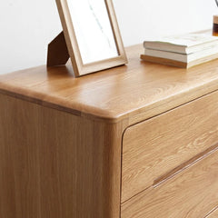 キャビネット オーク無垢材 幅140cm 収納棚 リビング 収納 棚 収納家具 サイドボード オーク材 無垢材YESWOOD Y90F07