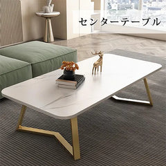 センターテーブル セラミック ローテーブル 石目調 北欧 リビング ary-351