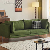 ソファー 3人掛け 2人掛け ソファ クッション付き 木製フレーム 無垢材 北欧風 コンパクト おしゃれ dlo-012-sofa