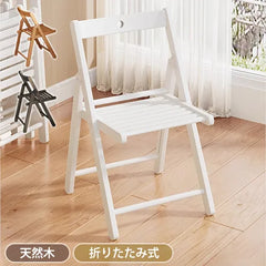 ダイニングチェア チェア 折り畳み 椅子 いす 幅43cm ホワイト ブラウン ナチュラル fajf-961