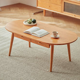 チェリー材&銅 センターテーブル 高級感溢れるデザイン fcp-1316