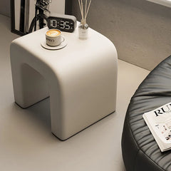 モダンデザイン スツール シープボア&合成皮革 無垢材使用 高級感溢れるインテリア fel-1941