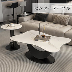 セラミック センターテーブル モダン ローテーブル おしゃれ fel-1955
