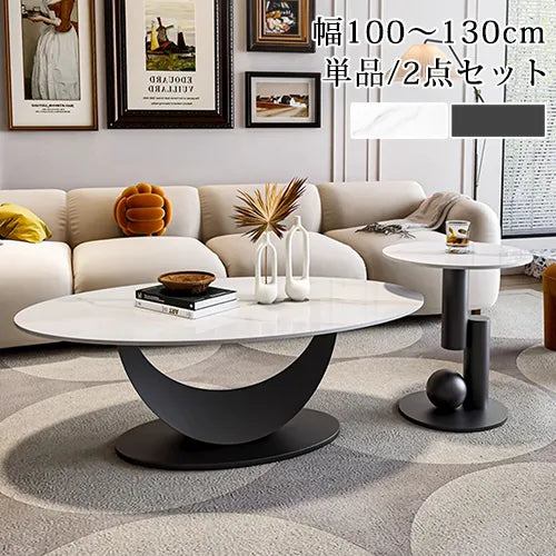 センター テーブル おしゃれ セラミック テーブル ローテーブル fel-2436