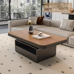 ローテーブル カフェ コーヒーテーブル センターテーブル 引き出し収納付き かわいい 幅100 120 130cm コーヒーテーブル おしゃれ fel-3627