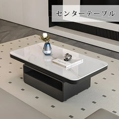 ローテーブル セラミック カフェ コーヒーテーブル センターテーブル 引き出し収納付き かわいい 幅100 120 130cm コーヒーテーブル おしゃれ fel-3628