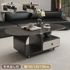 ローテーブル セラミック カフェ コーヒーテーブル 引き出し収納付き かわいいセンターテーブル おしゃれ fel-3629