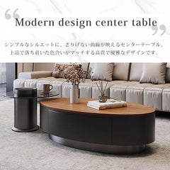 センターテーブル 白 北欧風 ローテーブル ブラウン 北欧 引き出し収納付き コーヒーテーブル かわいい fel-3633