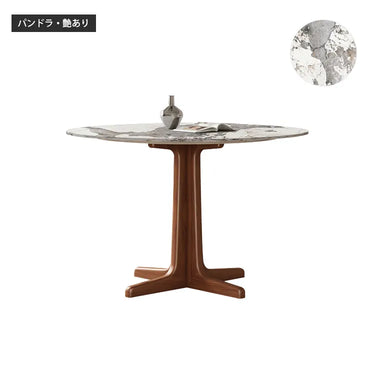 ダイニングテーブル 丸 4人掛け 円型 2人掛け 幅90cm 80 100cm セラミック テーブル リビングテーブル ラウンドテーブル 110 120cm 丸テーブル カフェ風 天然木 コーヒーテーブル アンティーク調 食卓 円形 レトロ調 北欧 おしゃれ 高級 アンティーク調 hjj-6446