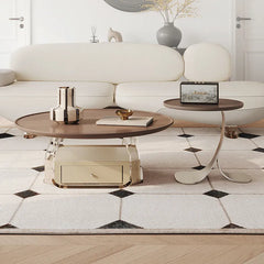 【没有卖过】モダンデザインのステンレス&アクリル センターテーブル - ワイドサイズ100cm fif-4521