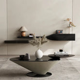 【没有卖过】無垢材センターテーブル|モダンデザインのリビングアクセントポイント fif-4522