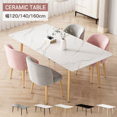 ダイニングテーブル セラミックテーブル 2人 4人 おしゃれ シンプル fj-266