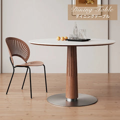 ダイニングテーブル 幅80cm 100cm 120cm 丸テーブル 円卓 セラミック テーブル 円形 カフェテーブル おしゃれ fjj-3591