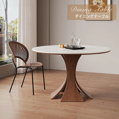 ダイニングテーブル 幅100cm 120cm 丸テーブル 食卓 セラミック 円形 カフェテーブル おしゃれ fjj-3596
