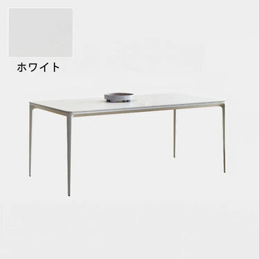 セラミック ダイニングテーブル 単品 高級感 ホワイト fjnw-4533