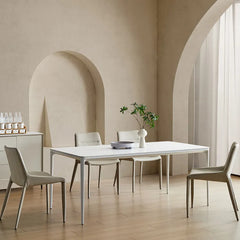 セラミック ダイニングテーブル 単品 高級感 ホワイト fjnw-4533