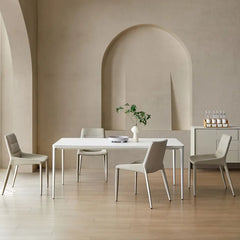 セラミック ダイニングテーブル 単品 高級感 ホワイト fjnw-4533