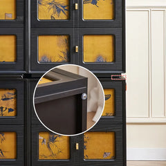 高級感漂うパイン材&銅製ナイトテーブル - 魅力的なシルク仕上げデザイン fjnw-4542