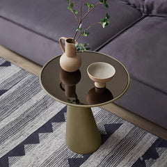 【没有卖过】モダンデザイン強化ガラスGFRPセンターテーブル - スタイリッシュなリビングを演出 fjnw-4548