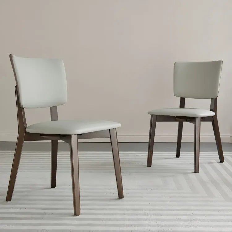 ダイニングチェア チェア おしゃれ PUレザー 2脚 fjx-2653