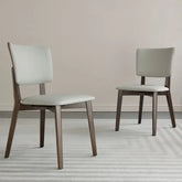 ダイニングチェア チェア おしゃれ PUレザー 2脚 fjx-2653