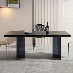 セラミック×アクリルモダンテーブル|洗練された多層板デザイン fjx-2654