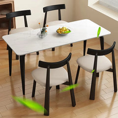 オークとPUレザーの洗練チェアセット|モダンなダイニングスタイルを演出 2脚 fjx-2659