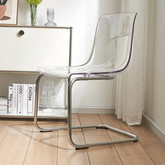 透明アクリルチェア|スタイリッシュデザインでモダン空間を演出 2脚 fjx-2697