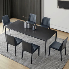 スタイリッシュなセラミックテーブル|多層板&アルミニウムデザインテーブルセット fjx-2700