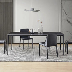 スタイリッシュなセラミックテーブル|多層板&アルミニウムデザインテーブルセット fjx-2700