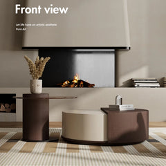 センターテーブル 強化ガラス ローテーブル おしゃれ fkb-4368