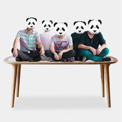 高級セラミックアッシュ材テーブル 多層板仕様 斬新デザイン fmbs-002