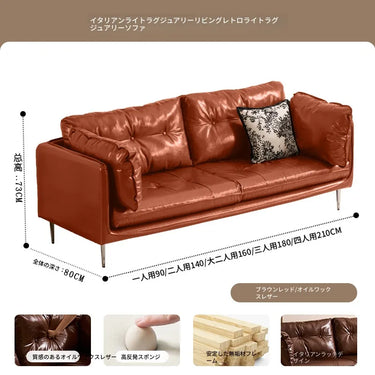 ソファー ローソファー 1人掛け 2人掛け 3人掛け 4人掛け ブラウン 合皮 レザー調 高反発 クッション おしゃれ 北欧風 モダン シンプル 高級感 ボリューム感 座面広い 座面奥行き ゆったり 快適 リビング 応接室 来客用 新生活 fmdgz-3727