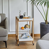 サイドワゴン サイドテーブル ソファサイド キャスター付き 無垢材 リビング fmy-1150