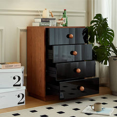 キャビネット サイドチェスト 引き出し4杯 サイドボード 収納棚 リビング収納 my-1161