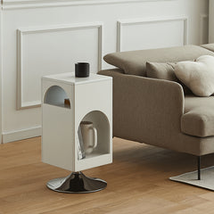 サイドテーブル 幅32cm ナイトテーブル テーブル オープン収納 fmy-694