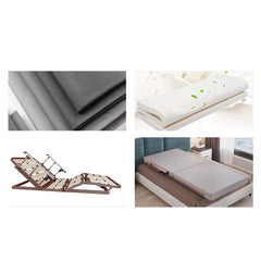 ベッド シングルベッド マットレス付き 高さ調節 グレー グリーン オレンジ foltm-1561