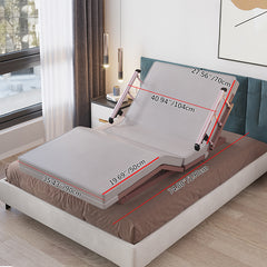 ベッド シングルベッド マットレス付き 高さ調節 グレー グリーン オレンジ foltm-1561