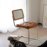 ダイニングチェア ラタンチェア レトロ チェア 籐編み イス リビングチェア 食卓チェア fpmxm-2775