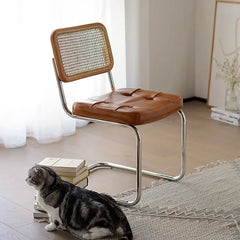 ダイニングチェア ラタンチェア レトロ チェア 籐編み イス リビングチェア 食卓チェア fpmxm-2775