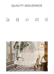 チェア 幅60cm 66cm 128cm 木製フレーム スタイリッシュfsmy-400cm