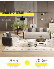 ソファー 幅70cm 120cm 140cm 170cm 高品質 エアレザーリビング fsmy-404