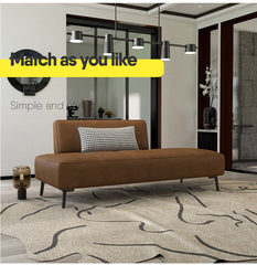 ソファー 幅180cm 高品質 木製 エアレザー fsmy-406