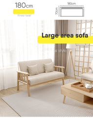 ソファー 幅130cm 150cm 180cm 高級 木製フレーム fsmy-408