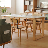 ダイニングテーブル 4人 6人 セラミック天板 ナチュラル 食卓 fxgmz-599
