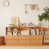 キャビネット 幅107 160cm オープン収納 リビング ナチュラル fxgmz-608