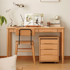 テーブル 幅120cm デスク ナチュラル 収納付き fxgmz-617