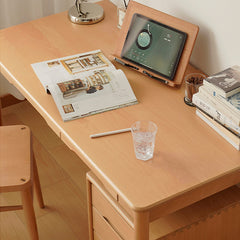 テーブル 幅120cm デスク ナチュラル 収納付き fxgmz-617